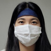 등산,운동, 공정작업 용 땀흡수 일회용 헤어밴드