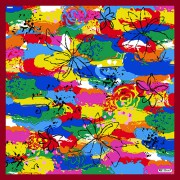 불꽃 스카프 60*60