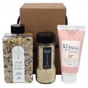발아현미국산잡곡+청양고추천일염+핸드에센스