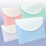 클로버 6칸 인덱스 문서정리 도큐먼트 수납보관 화일(파일) 홀더