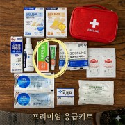 마데카솔연고 정품 대일밴드 구급파우치 15종 세트