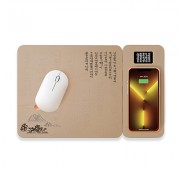 훈민정음 무선충전 마우스패드 2IN1 분리형 LED Ligh