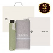 송월 타월 우산 2매 콤보세트 (샤보렌디럭스 + 송월3단베이직수동)