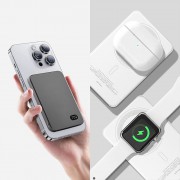 모두스마일 3in1 초슬림 초경량 무선 고속충전 보조배터리 5000mAh
