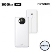 엑티몬 65W 초고속 LCD보조배터리30000mAh