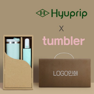 협립3단53암막야옹이완전자동우양산 +킹덤 이중진공 핸들 텀블러-세트
