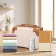 14인치 여행용 레디백 + 5단 미니 양우산 + 송월타올 + 우디로그 다이어리 선물세트