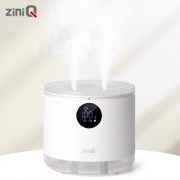 [지니큐] 500ml 무선 C타입 LED 무드등 저소음 듀얼 가습기 ZQ-HX60