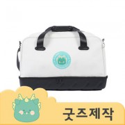 ZA330 [커스텀굿즈] 풀오버인쇄 VVIP 신발보관 분리형 골프 가방 (박스제작가능)