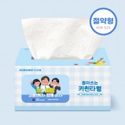 [스티커부착] 미니 절약형 키친타월 70매