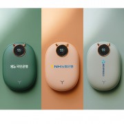 디어핸드 양면 손난로 보조배터리10000mah (3컬러)